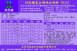 2018年京牧安合肉鹅预混料价格解析与自配料指南